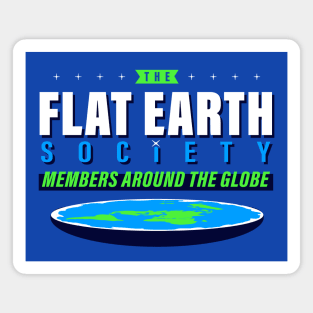 Flat Earth Joke Magnet